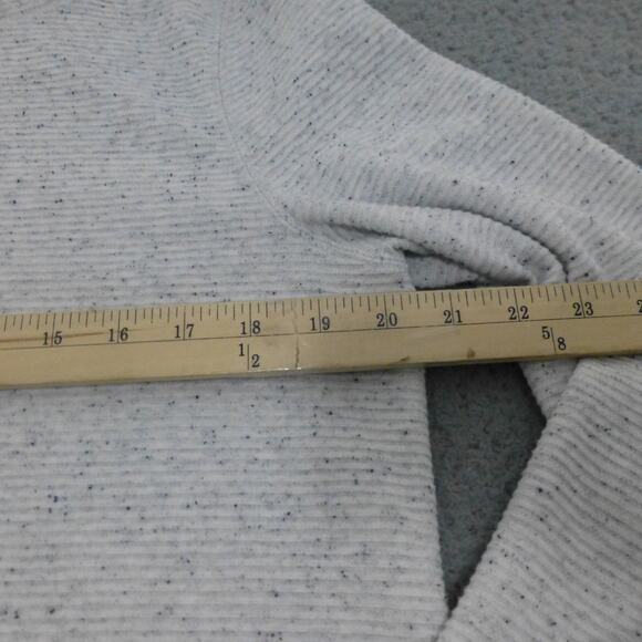 Talbots Sweater Womens Medium Gray Funnel Neck Pullover Lightweight Outdoor - Picture 5 of 8